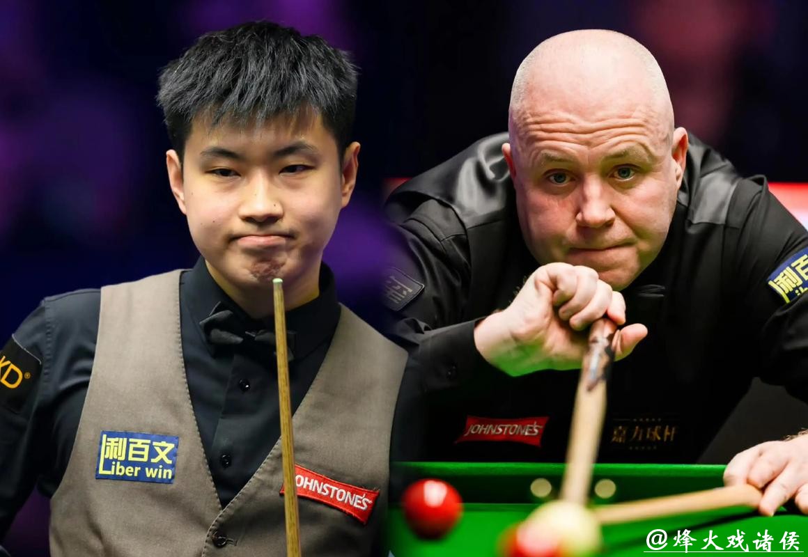 赵心童5-6遭逆转惜败希金斯 无缘大师赛四强